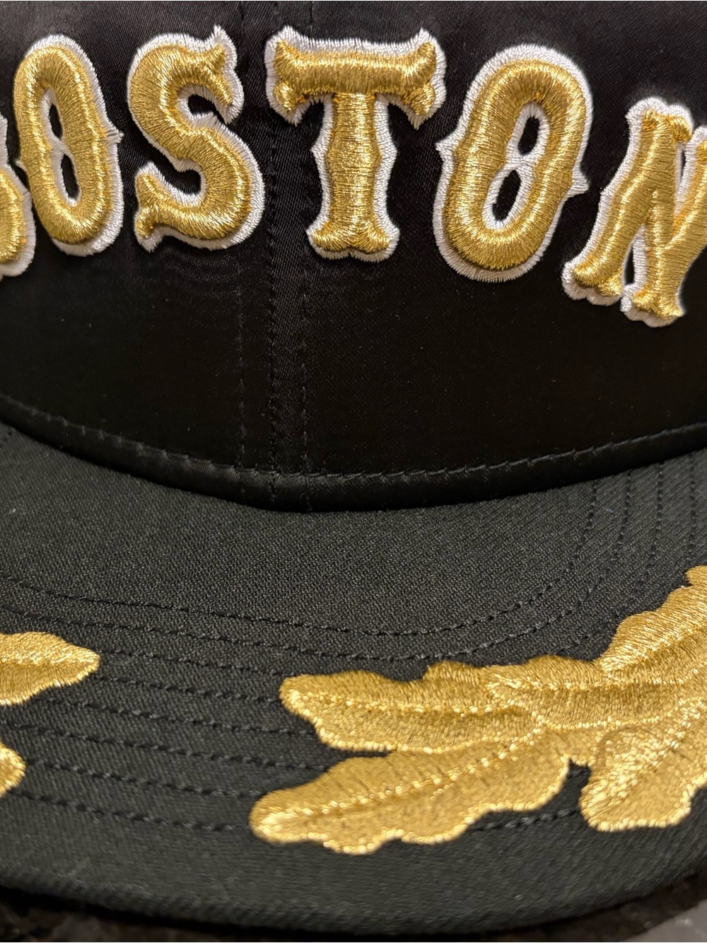 New Era -  Boston Sox 2025 “59FIFTY Day” Gold Leaf Fitted Hat (New) *Limited* - Picture 12 of 16